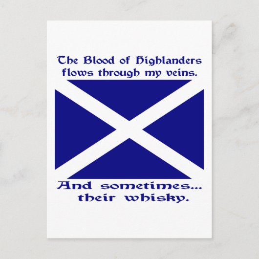 スコット・ウィスキー・セントアンドリュー ポストカード (正面)