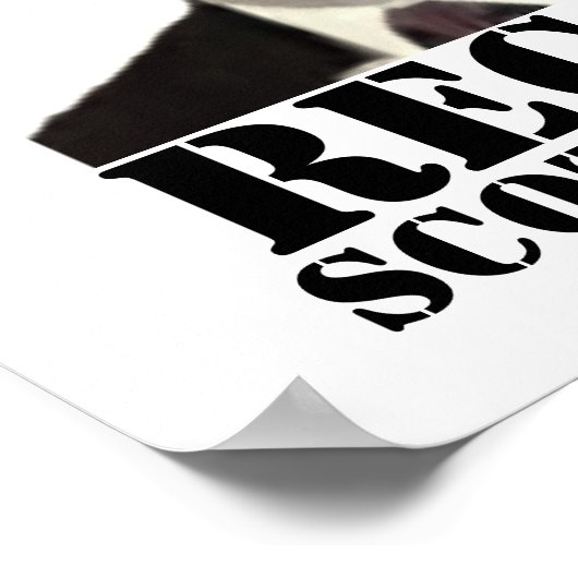 スコット・ウォーカーの抗議ポスターを思い出す ポスター (角)