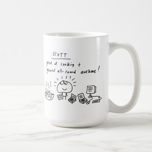 スコット コーヒーマグカップ (右)