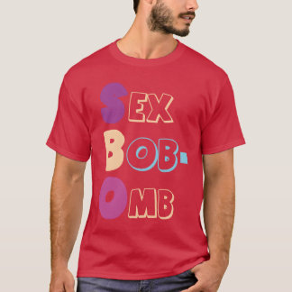 スコット・ピルグリムシャツ・ナイフ・SE・ボブ・オンバー レトロ Tシャツ