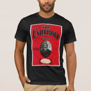 スコットJoplinの歌シートカバー Tシャツ