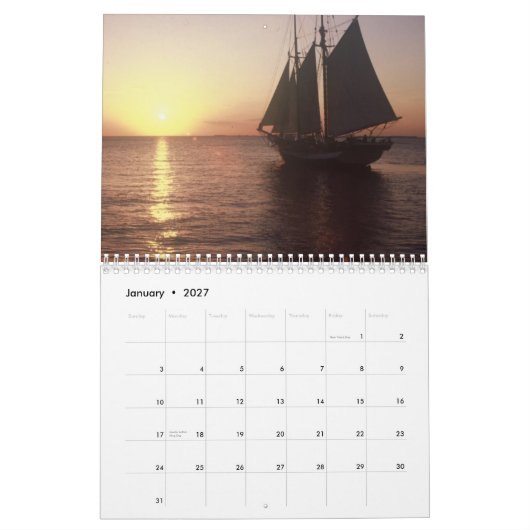 スコットS.ジョーンズ2013年著反射 カレンダー (1月 2027)