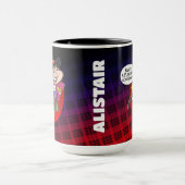 スコッファンシートの男を殴り付けるのか? マグカップ (中央)