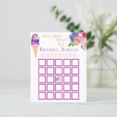 スコップアイスクリームフローラブライダルシャワービンゴゲーム (スタンド正面)