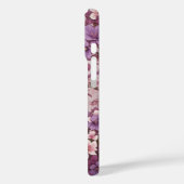 スコップエレガントフクロウパープルフローラ Case-Mate iPhoneケース (裏面 / 左)