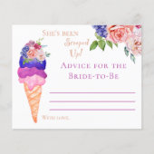 スコップドアイスクリームフローラブライダルシャワーアドバイス (正面)