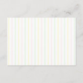 スコップドアイスクリームブライダルシャワー アドバイスカード (裏面)