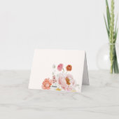 スコップドアイスクリームブライダルシャワー サンキューカード (裏面)