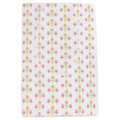 スコップドアイスクリームブライダルシャワー ミディアムペーパーバッグ (正面)