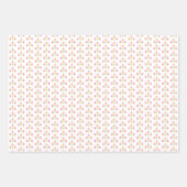 スコップドアイスクリームブライダルシャワー ラッピングペーパーシート (正面)