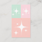 スコップドレシピアイスクリームレトロブライダルシャワー エンクロージャーカード (裏面)