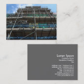 スコッホールディング、ミニフォト 名刺 (正面/裏面)