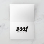 スコッ不気味ティ休日カード カード (内部)