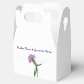 スコッ伝統的チとケルト結婚ックのアザミ フェイバーボックス (オープン)