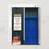 スコッ伝統的ト料理 ポストカード (正面/裏面)