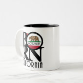 スコッ生まれツバレー11oz ツートーンマグカップ (正面左)