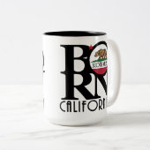 スコッ生まれツバレー15oz ツートーンマグカップ (正面右)