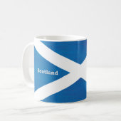 スコッ絵を描ト/アルバ – スコットランドゲール語（ゲイダリグ） コーヒーマグカップ (正面左)