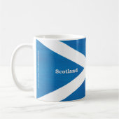 スコッ絵を描ト/アルバ – スコットランドゲール語（ゲイダリグ） コーヒーマグカップ (左)