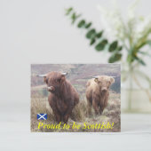 スコッ誇りを持ったトランドに！ ポストカード (スタンド正面)