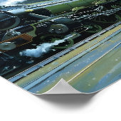 スコッ飛んでいるツマンのポスター ポスター (角)