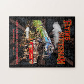 スコッ飛んでいるツマン蒸気機関車 ジグソーパズル (横)