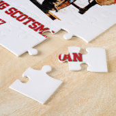 スコッ飛んでいるツマン蒸気機関車 ジグソーパズル (側面)