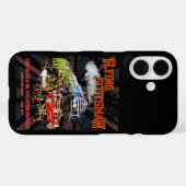 スコッ飛んでいるツマン蒸気機関車 Case-Mate iPhoneケース (裏面 (横))