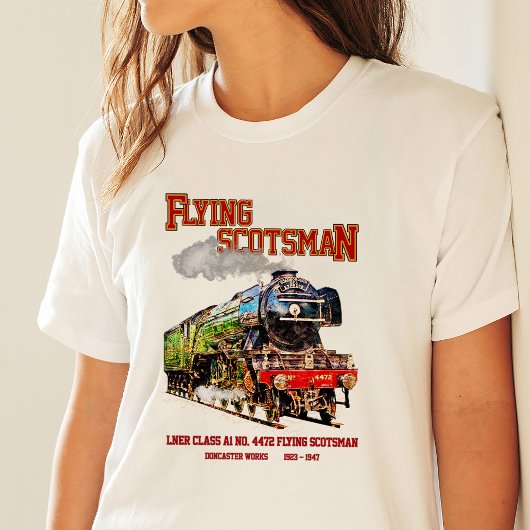 スコッ飛んでいるツマン蒸気機関車 Tシャツ