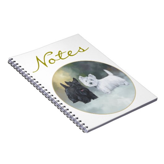 スコティウェスティウインタータイム ノートブック (右側)