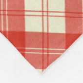 スコティオンタータンチェック フリースブランケット (角)