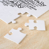 スコティスラング語マップジグソーパズル ジグソーパズル (側面)