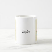 スコティッおもしろいチコットグレイ虎猫クリスマスプレゼント コーヒーマグカップ (中央)