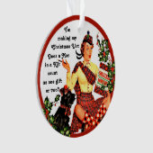 スコティッおもしろいトのクリスマスの飾り オーナメント (正面)