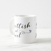 スコティッシュアットハートマグ コーヒーマグカップ (正面左)