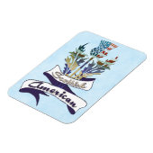 スコティッシュアメリカンシスルフレキシマグネット マグネット (左側)