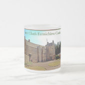 スコティッシュカークランFerniehirst城 フロストグラスマグカップ (中央)