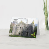 スコティッシュカーミカエル藩の城クリスマスカード シーズンカード (正面)