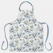 スコティッシュガーデンブルーポピー エプロン (正面)