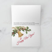 スコティッシュキャッスルキャンベル&クラムクリスマスカード シーズンカード (内部)