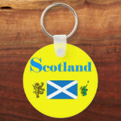 スコティッシュキーチェーン キーホルダー (正面)