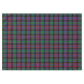 スコティッシュクランアレクサンダー狩りタータンチェックプライド テーブルクロス (正面(横))