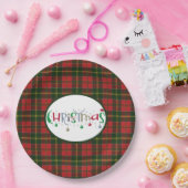 スコティッシュクランタータンチェックマクドナルド ペーパープレート (パーティー)
