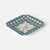 スコティッシュクランタータンチェックマクラコンクラクリスマス ペーパープレート (傾斜あり)