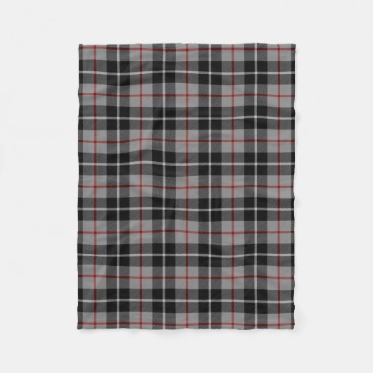 スコティッシュクラントンプソンタータンチェックプライド フリースブランケット (正面)