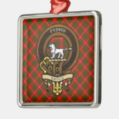 スコティッシュクランドブルース・バッジとクレスト |コート・オブ・アームズ メタルオーナメント (左)