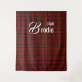 スコティッシュクランドブロディの壁タペストリー タペストリー (正面)