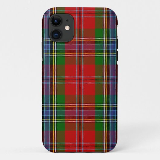 スコティッシュクランドマクリーン・オブ・デュアートタータンチェックプレイド Case-Mate iPhoneケース (裏面)