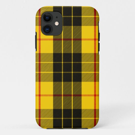 スコティッシュクランドマクロードタータンチェックプレイド Case-Mate iPhoneケース (裏面)