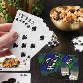 スコティッシュクランドマッケイタータンチェックブ絵を描ラシブラシ トランプ (インサイチュ)